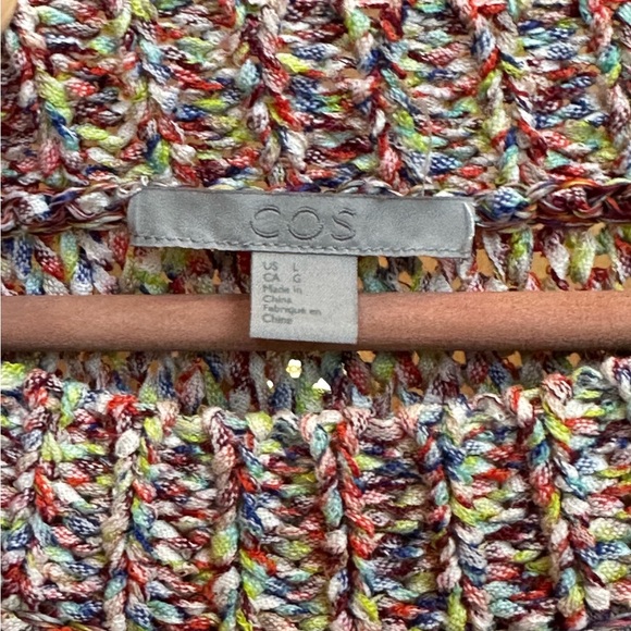 COS Stunning Rainbow Woven Sweater - Picture 2 of 4